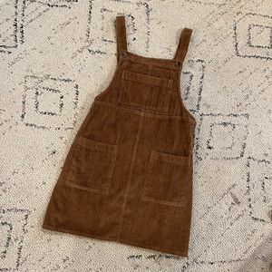 Corduroy Overall Dress